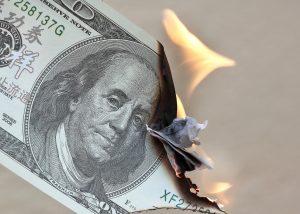 Money, Burn, Dollar image.